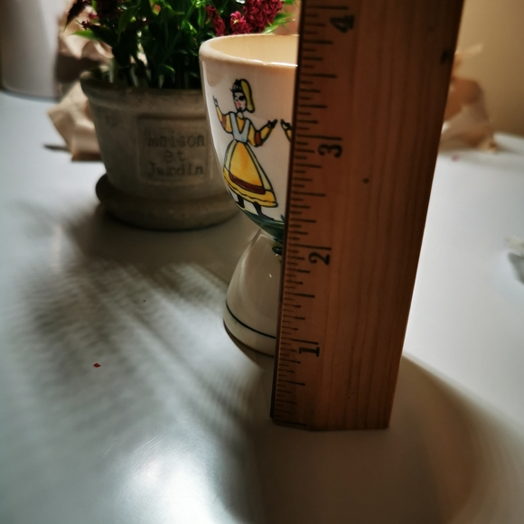Vintage Japan Double Ended Ceramic Egg Cup - Picture 10 of 14